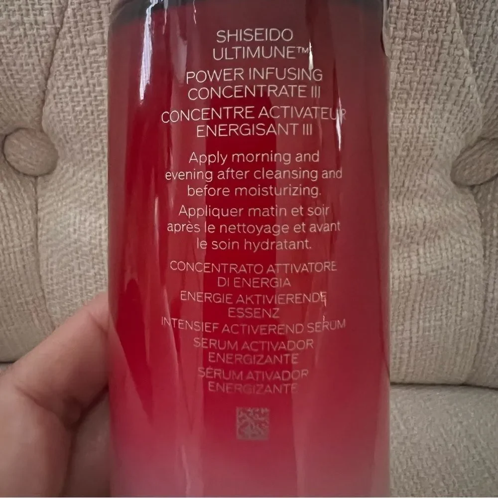 Shiseido Ultimune Power Infusing Concentrate 100ml 3.3 Fl Oz NEW MSRP $155
